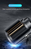 Автомобільний зарядний пристрій USB - 2 порти USB - Type-C 30w, фото 4