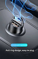 Автомобільний зарядний пристрій USB - 2 порти USB - Type-C 30w, фото 6