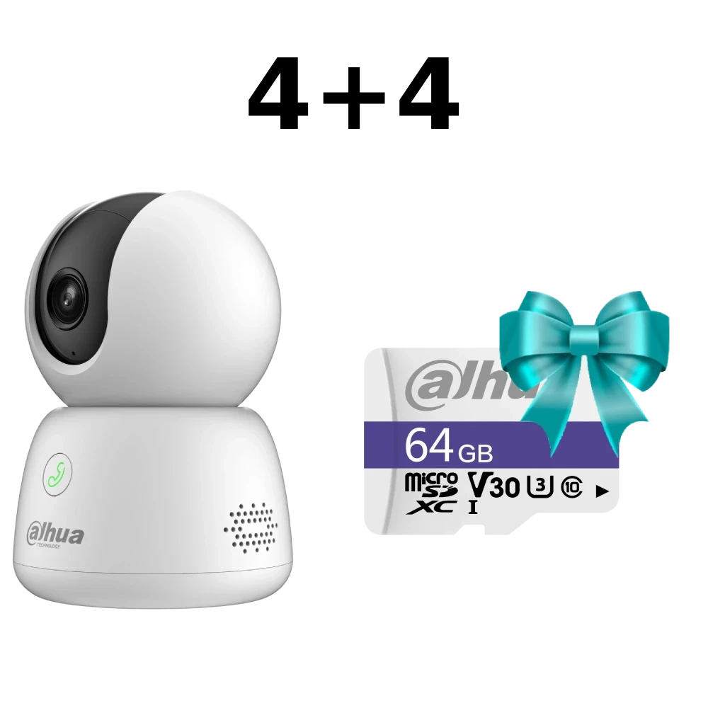 DH-H5B 5МП Wi-Fi панорамна Комплект Dahua 4+4, фото 1
