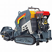 Бензинова фреза для пнів STILER 27 к.с., фото 4