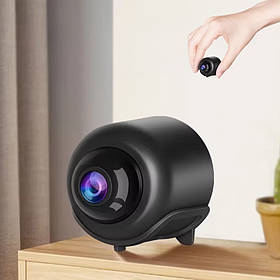 Міні IP камера відеоспостереження HD широкоформатна P7-X5 з Wi Fi портативна з підставкою для дому та офісу