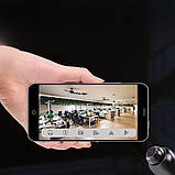 Міні IP камера відеоспостереження HD широкоформатна P7-X5 з Wi Fi портативна з підставкою для дому та офісу, фото 6