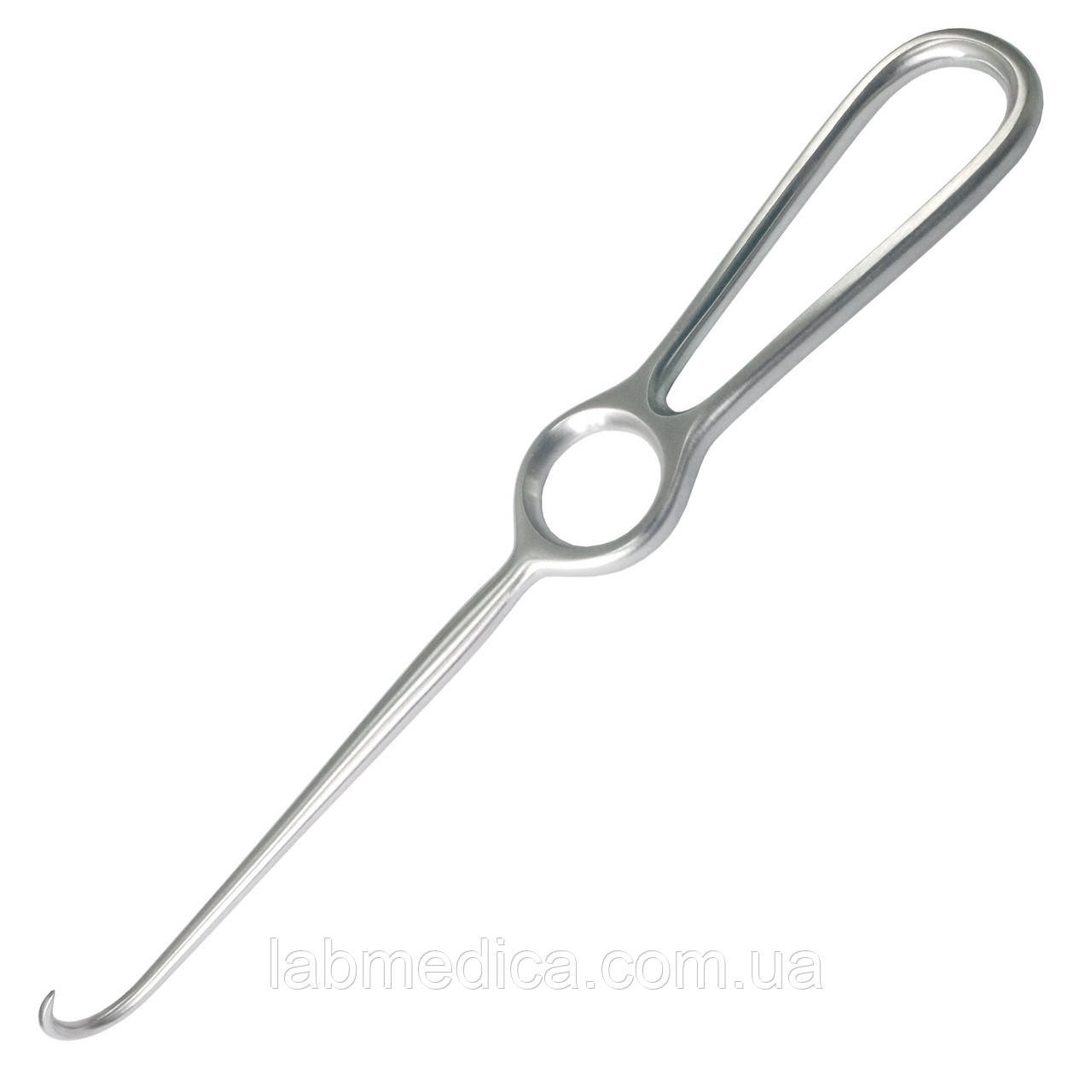 Гачок хірургічний 1 зубець гострий за Kocher  Довжина 22 см SURGIWELOMED, фото 1