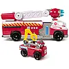 Величезна пожежна машина PAW Patrol Fire Rescue зі світловими та звуковими ефектами та з додатковою машинкою та фігуркою Маршала, фото 3