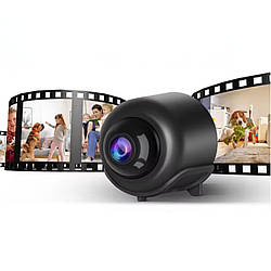 Широкоформатна IP міні камера відеоспостереження P7-X5 з Wi Fi портативна з підставкою для дому та офісу