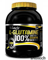 Амінокислота 100% L-glutamine BioTech USA 1000 грамів