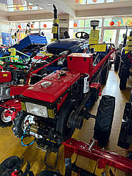 Мотоблок Forte МД-121Е Lux (потужність 12,0 кс, ел. старт., фреза 1,2 м, без плуга, червоний)