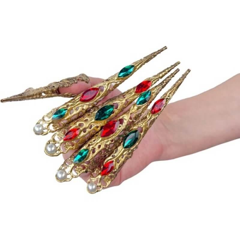 Кігті в камінні Cristal, в наборі 5 шт, фото 1