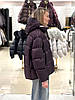 Пуховик жіночий Chanevia 25577 SEAL BROWN, фото 5