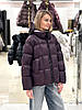 Пуховик жіночий Chanevia 25577 SEAL BROWN, фото 6