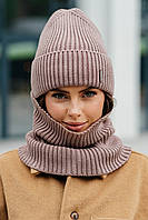 В'язаний комплект "Тина" колір моко