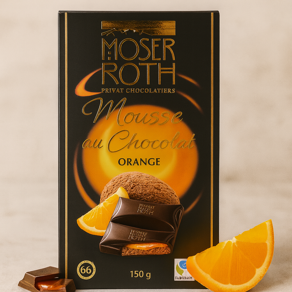 Шоколад🍫 Moser Roth «Orange» 150 гр. Німеччина, фото 1