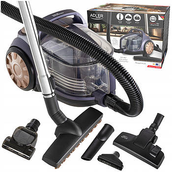 Циклонний пілосос Adler AD 7076 - контейнер 3,5 л, HEPA 13, 3000 Вт
