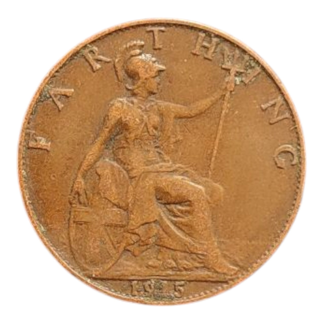 Велика Британія 1 фартінг, 1915, фото 1