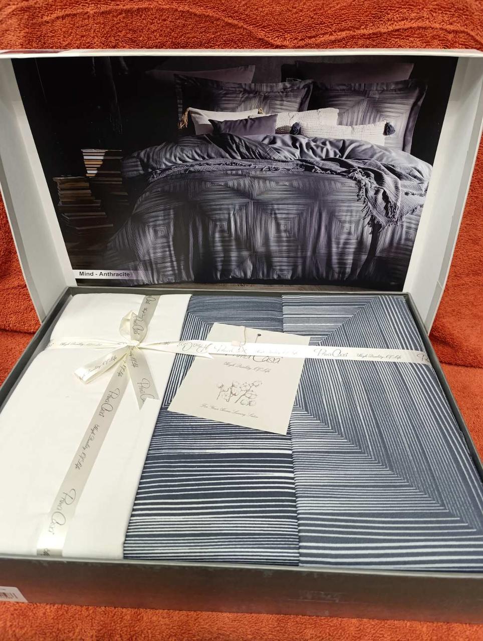 Постільна білизна сатинова Prima Casa сімейний комплект, фото 1