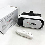 3D Окуляри віртуальної реальності VR BOX G2, VR окуляри для iphone, Набір віртуальної реальності RH-71, фото 5