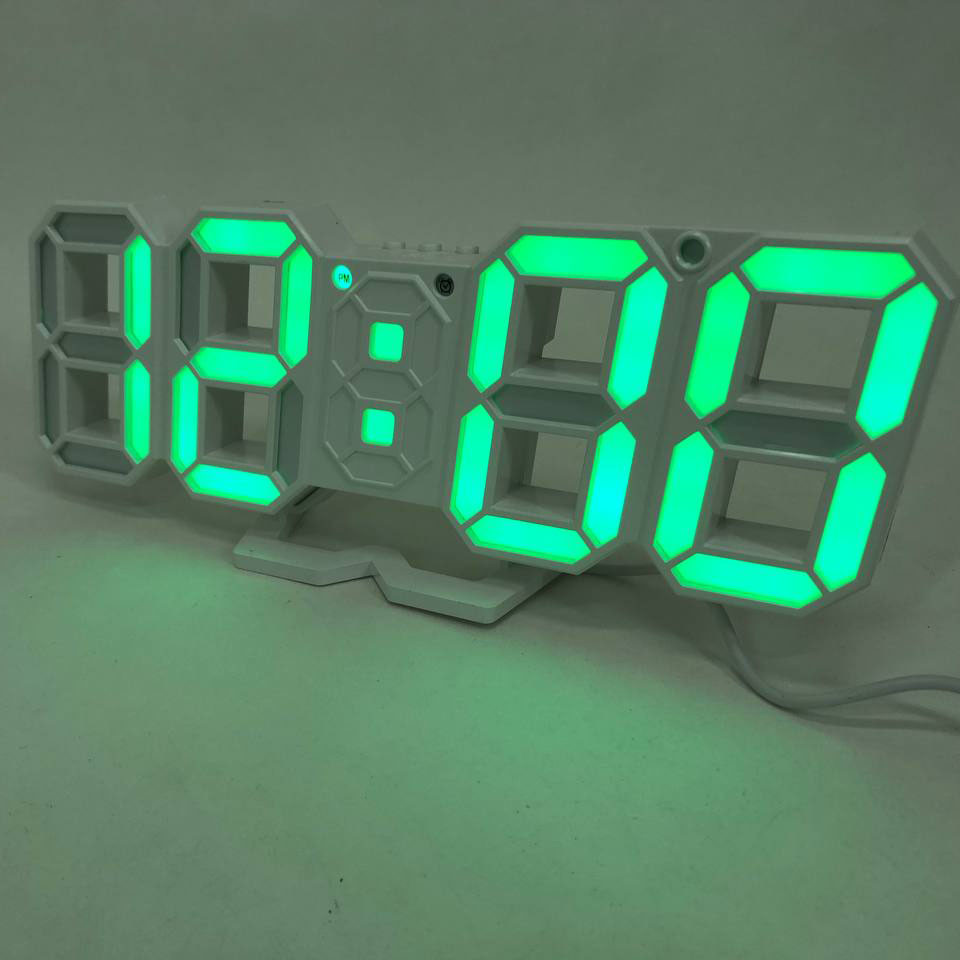 Оригінальний настільний годинник, Цифровий годинник настільний Стильний JB-75, фото 1