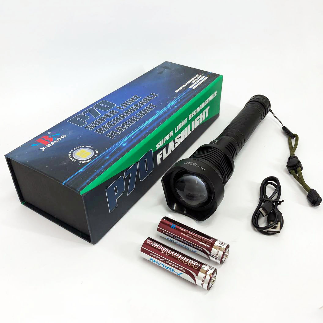 Кишеньковий міні ліхтар X-Balog BL-X92-P70, Світильник зі світлодіодним зарядним портом NO-35, фото 1