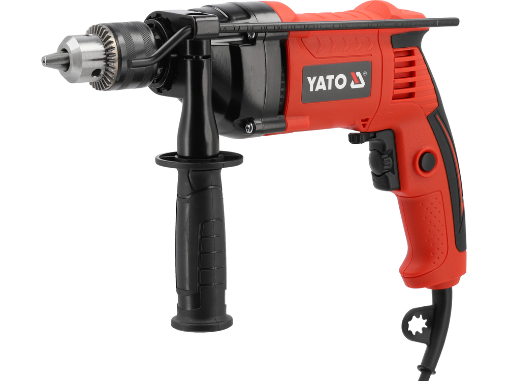 Дриль по металу 650 Вт (0-1600 хв⁻¹; 13 мм) YATO YT-82048, фото 1