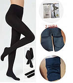 Колготки жіночі на хутрі Ластівка 54-60