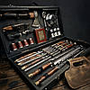 Набір шампурів у кейсі з ніжками "Карпатський Золоті голови", фото 5