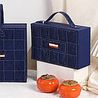 Коробка-сумка подарункова. Шкатулка для зберігання прикрас, фото 8