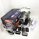 Електром'ясорубка з реверсом і насадкою для ковбаси MAGIO MG-271, М'ясорубка велика MP-53, фото 6