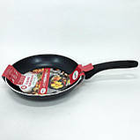Сковороди без масла Con Brio СВ-2422 24 см, Сковорода для запікання в духовці, Сковорода надовго JU-16, фото 9