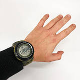 Годинники рибалки мисливця, Бюджетні спортивні годинники Чоловічі годинники стильні на руку MQ-88, фото 8