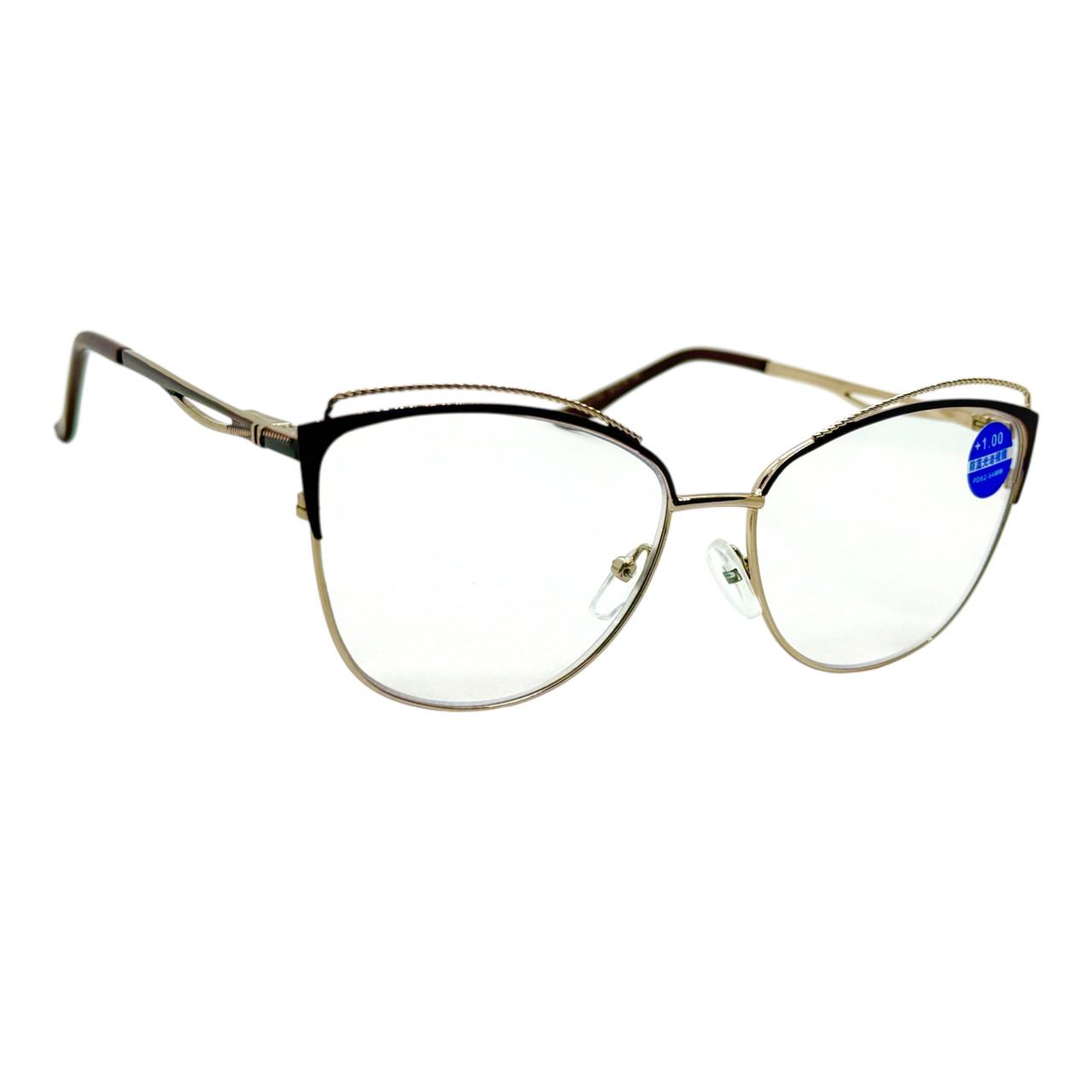 Жіночі металеві окуляри blueblock 7701