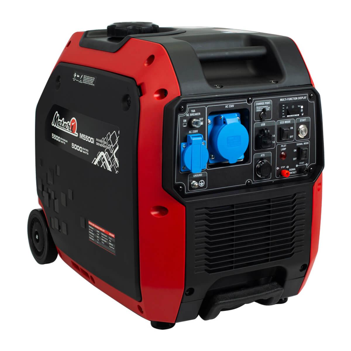 Бензиновий інверторний генератор Matari M5500i, фото 1