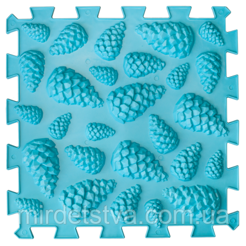 Ортопедичний масажний килимок пазли для дітей та дорослих у садок групи раннього розвитку додому Ортек Ortek, фото 1