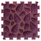 Ортопедичний масажний килимок пазли для дітей та дорослих у садок групи раннього розвитку додому Ортек Ortek, фото 3