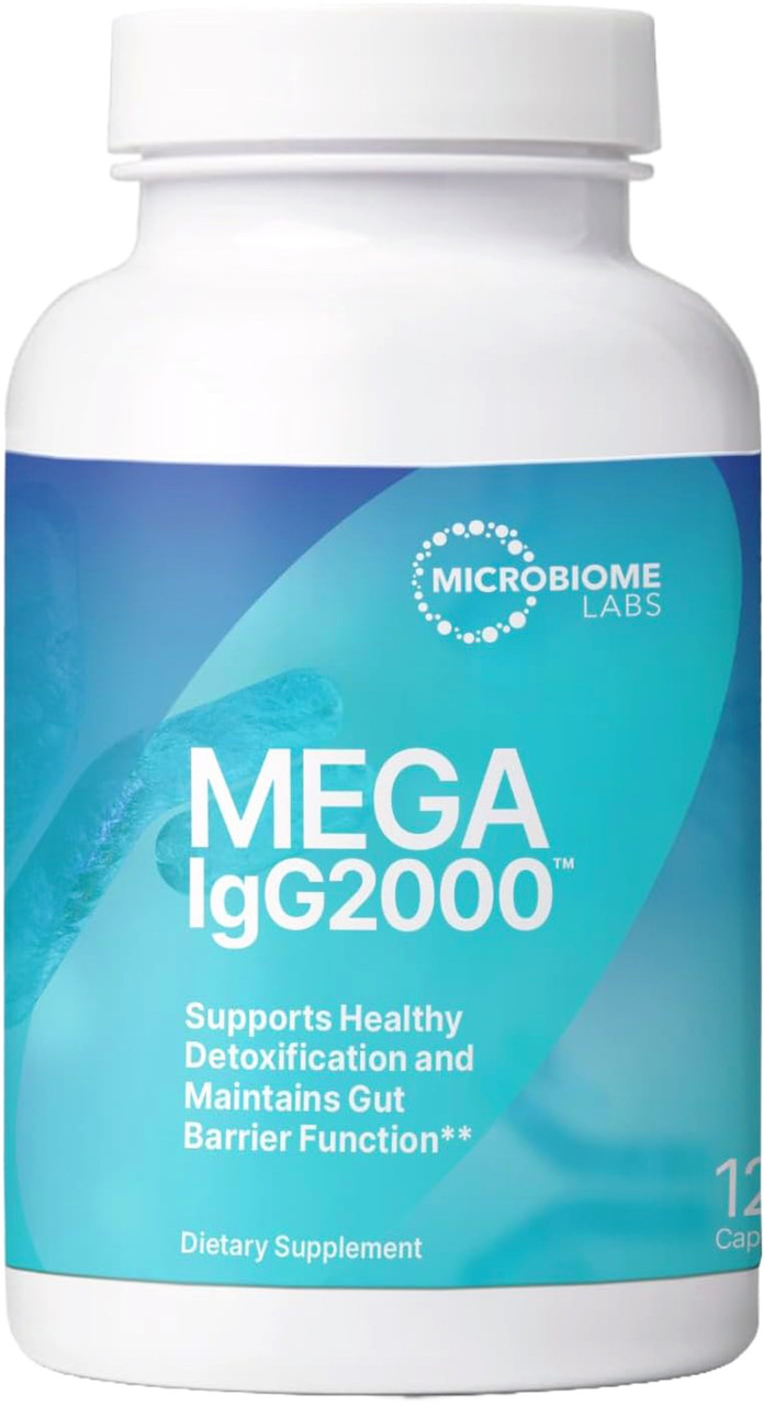 Microbiome Labs Mega IgG 2000 / Mega IgG2000 / Мега IgG 2000 Мега Імуноглобулін 120 капсул BX184, фото 1