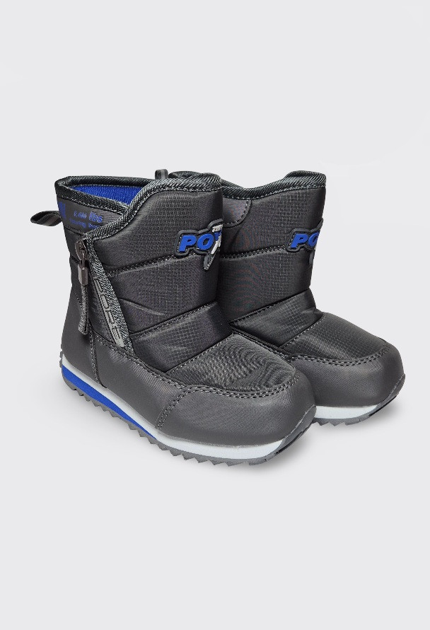 Дитячі чоботи дутики на хлопчика сині (LJ-5), фото 1