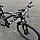 Велосипед CrossBike 29" Next 2025 Рама 18" black-blue, фото 3