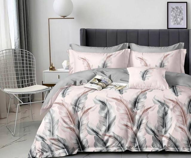 фотографія постільна білизна сімейний розмір з двома підковдрами