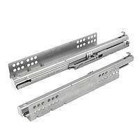 Меблеві направляючі прихованого монтажу з відштовхуванням Hettich