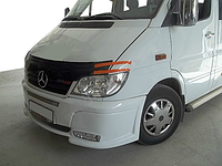 Передній бампер із протитуманками Era під фарбування на Mercedes Sprinter 1995-2006 Бампер на авто Мерседес Спринтер