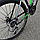 Велосипед CrossBike 27.5" Boxter 2025 Рама 17" black-green, фото 6