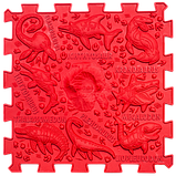 Ортопедичний масажний килимок пазли для дітей та дорослих у садок групи раннього розвитку додому Ортек Ortek, фото 2