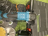 Акумуляторна болгарка Makita DGA554 48V 6Ah потужність без проводів. В подарунок 4 диски, фото 2