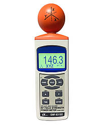 Тестер електромагнітного поля тривісний з функцією логера (50 МГц – 3,5 ГГц) LUTRON EMF-831SD