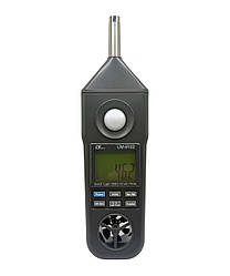 Професійний вимірювач 5-в-1 (анемометр, гігрометр, термометр, люксметр, шумомір) LUTRON LM-8102