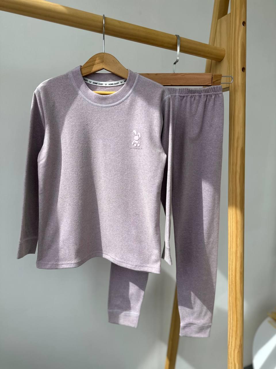 Піжама на дівчинку "Sndopsev" Бузковий 4128, Haobeiyi, Бузковий, Для дівчаток, Весна Осінь, 134, фото 1