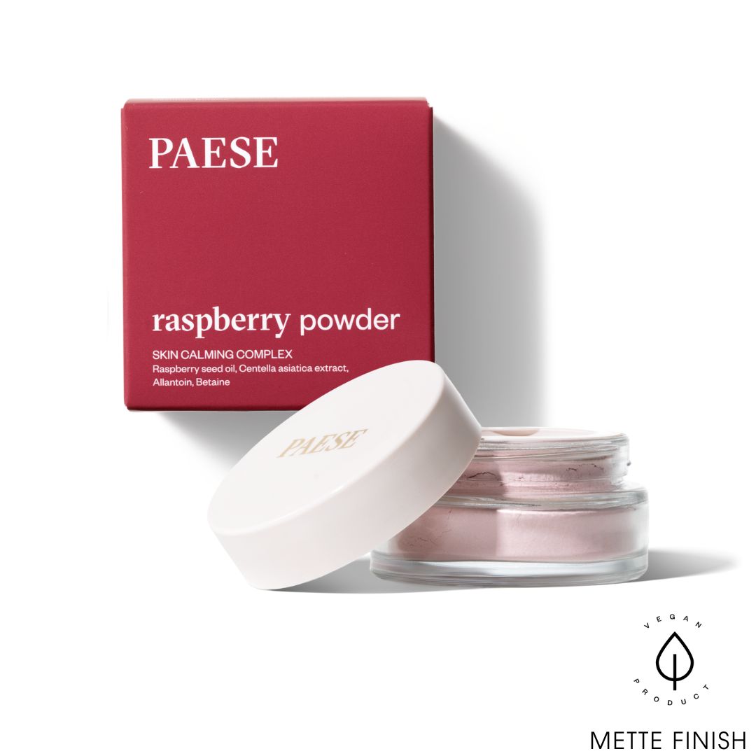 Розсипчаста пудра Малинова живильна Loose Powder Raspberry Paese 6g, фото 1