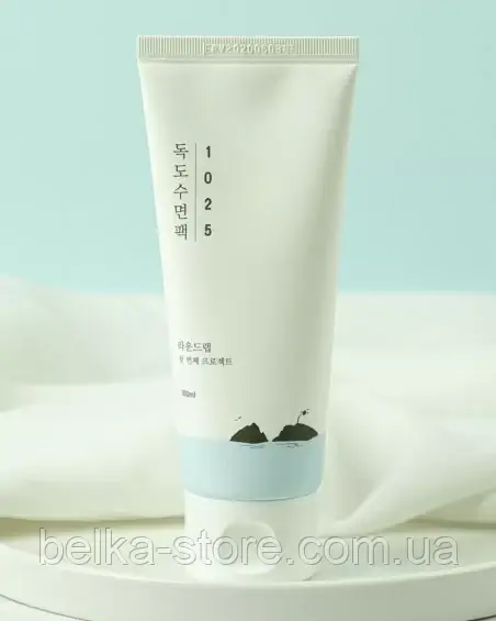 Зволожуюча нічна маска Round Lab 1025 Dokdo Sleeping Pack 100 мл, фото 1