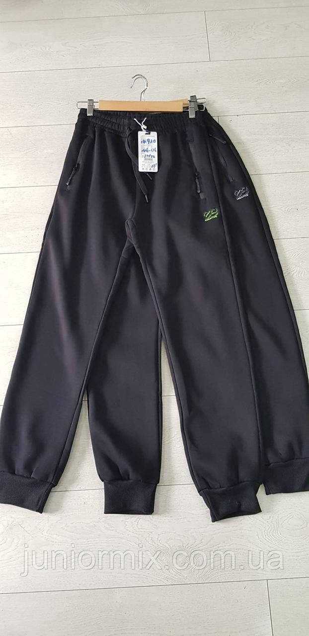 Підліткові теплі штани для хлопчиків оптом 146-176 см