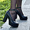 Туфлі жіночі на високих підборах, натуральна шкіра з тисненням пітон. 36-40 розміри, фото 3