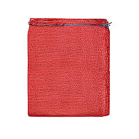 Сітка овочева 30х50 червона з ручкою, 100 шт в упаковці